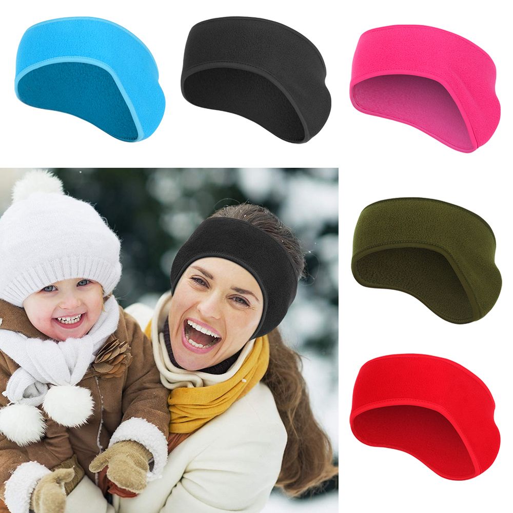 Fleece Ear Warmer Band - 1Pcs Hair Bands Hair Sweat Fleece