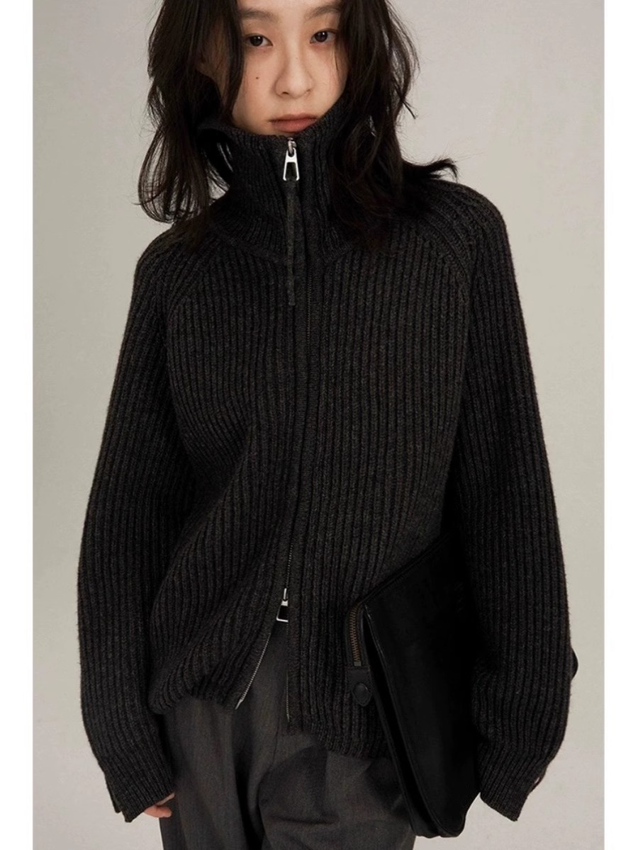 Heavy design Autumn/Winter bla - Wool Coat Peacoat ulasan dan harga