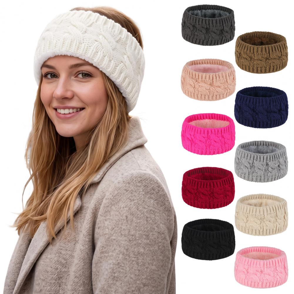 Winter Running Gear for Women  - Fleece Ear Warmer Band ulasan dan harga